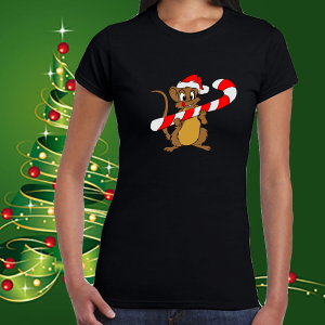 Коледна забавна тениска