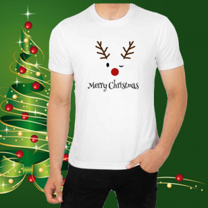 Коледна забавна тениска