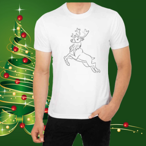 Коледна забавна тениска