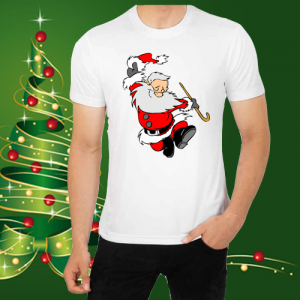 Коледна забавна тениска