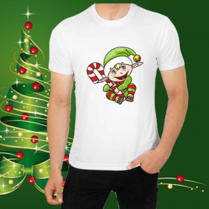 Коледна забавна тениска