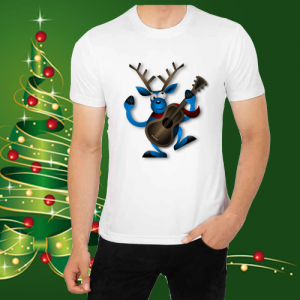 Коледна забавна тениска