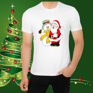 Коледна забавна тениска