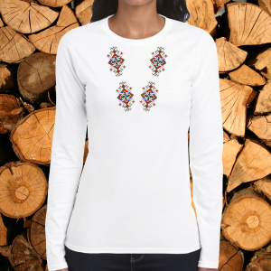 Дамска блуза с мотиви на шевици