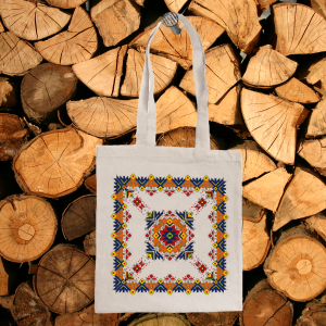 Торбичка от органичен памук- Слънчева невеста