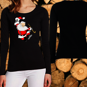 Дамска коледна блуза-Дядо Коледа