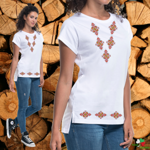 Удължена тениска / туника- Лазарки