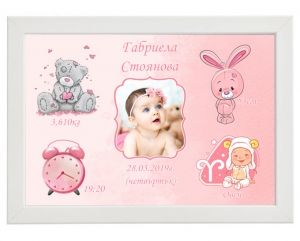 Постер- визитка момче