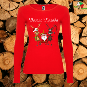 Дамска блуза - Коледа