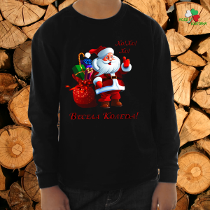 Детска коледна блуза-  Весела Коледа