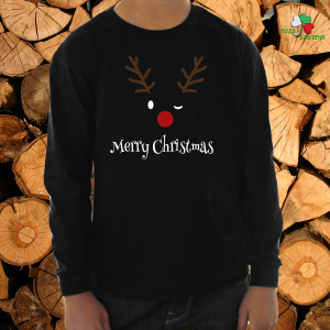 Детска коледна блуза-  Merry Christmas