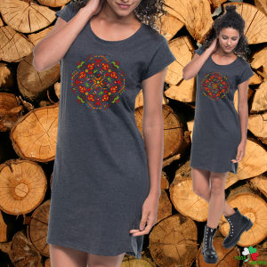 Туника графит -Слънце