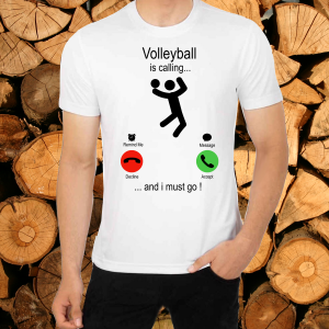 Мъжка тениска -  Волейбол