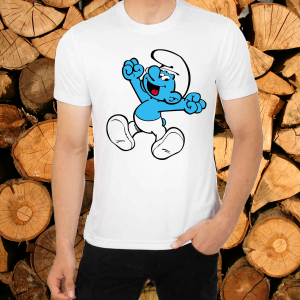 Мъжка тениска -  Смърф