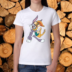 Дамска бяла тениска- Лола