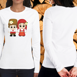 Дамска блуза с дълъг ръкав