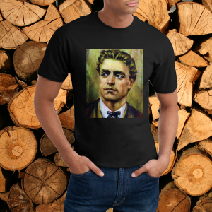 Черна мъжка тениска - ЛЕВСКИ