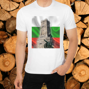 Тениска мъжка бяла - Шипка