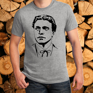 Сива тениска- -Васил Иванов Кунчев -Левски